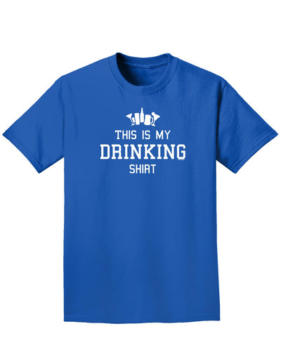 This Is My Drinking Shirt Adult Dark T-Shirt-Mens T-Shirt-TooLoud-Royal-Blue-Small-Davson Sales