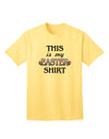 This Is My Easter Shirt Adult T-Shirt-unisex t-shirt-TooLoud-Yellow-Small-Davson Sales