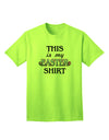 This Is My Easter Shirt Adult T-Shirt-unisex t-shirt-TooLoud-Neon-Green-Small-Davson Sales