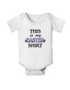 This Is My Easter Shirt Baby Romper Bodysuit-Baby Romper-TooLoud-White-06-Months-Davson Sales