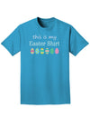 This Is My Easter Shirt Easter Adult Dark T-Shirt-Mens T-Shirt-TooLoud-Turquoise-Small-Davson Sales