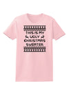 This Is My Ugly Christmas Sweater Womens T-Shirt-Womens T-Shirt-TooLoud-PalePink-X-Small-Davson Sales