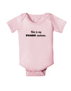 This Is My Zombie Costume - Halloween Baby Romper Bodysuit-Baby Romper-TooLoud-Light-Pink-06-Months-Davson Sales