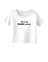 This Is My Zombie Costume - Halloween Infant T-Shirt-Infant T-Shirt-TooLoud-White-06-Months-Davson Sales