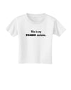 This Is My Zombie Costume - Halloween Toddler T-Shirt-Toddler T-Shirt-TooLoud-White-2T-Davson Sales