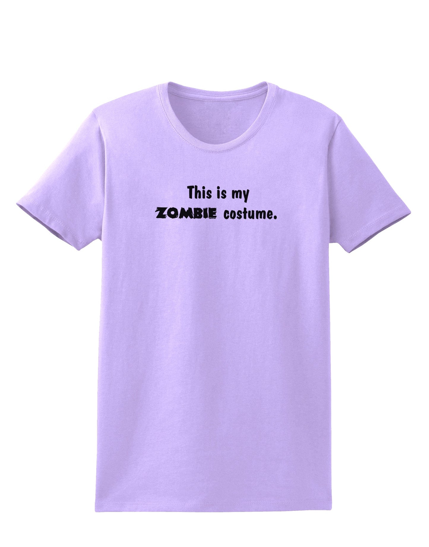 This Is My Zombie Costume - Halloween Womens T-Shirt-Womens T-Shirt-TooLoud-Lavender-X-Small-Davson Sales