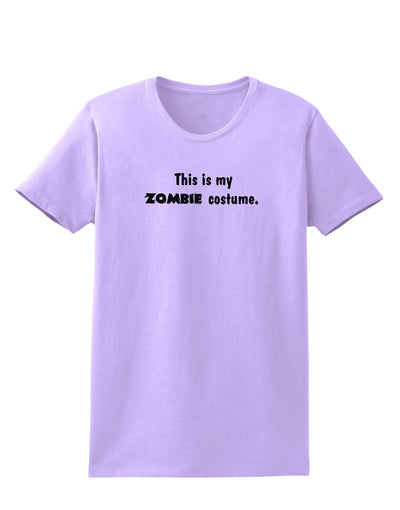 This Is My Zombie Costume - Halloween Womens T-Shirt-Womens T-Shirt-TooLoud-Lavender-X-Small-Davson Sales