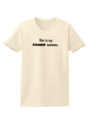 This Is My Zombie Costume - Halloween Womens T-Shirt-Womens T-Shirt-TooLoud-Natural-X-Small-Davson Sales