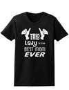 This Lady is the Best Mom Ever Womens Dark T-Shirt-TooLoud-Black-X-Small-Davson Sales