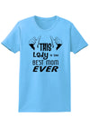 This Lady is the Best Mom Ever Womens T-Shirt-Womens T-Shirt-TooLoud-Aquatic-Blue-X-Small-Davson Sales