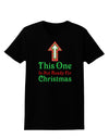 This One Is Not Ready For Christmas Womens Dark T-Shirt-TooLoud-Black-X-Small-Davson Sales