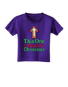 This One Is Ready For Christmas Toddler T-Shirt Dark-Toddler T-Shirt-TooLoud-Purple-2T-Davson Sales