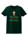 This One Is Ready For Christmas Womens Dark T-Shirt-TooLoud-Forest-Green-Small-Davson Sales