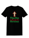 This One Is Ready For Christmas Womens Dark T-Shirt-TooLoud-Black-X-Small-Davson Sales