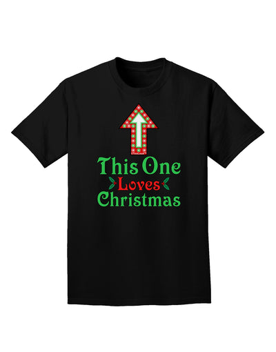 This One Loves Christmas Cute Adult Dark T-Shirt-Mens T-Shirt-TooLoud-Black-Small-Davson Sales