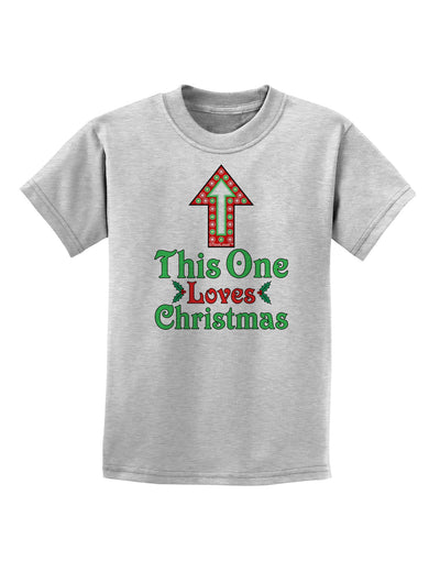 This One Loves Christmas Cute Childrens T-Shirt-Childrens T-Shirt-TooLoud-AshGray-X-Small-Davson Sales