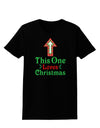 This One Loves Christmas Cute Womens Dark T-Shirt-TooLoud-Black-X-Small-Davson Sales
