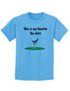 This is My Favorite Tee Shirt Childrens T-Shirt-Childrens T-Shirt-TooLoud-Aquatic-Blue-X-Small-Davson Sales