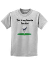 This is My Favorite Tee Shirt Childrens T-Shirt-Childrens T-Shirt-TooLoud-AshGray-X-Small-Davson Sales