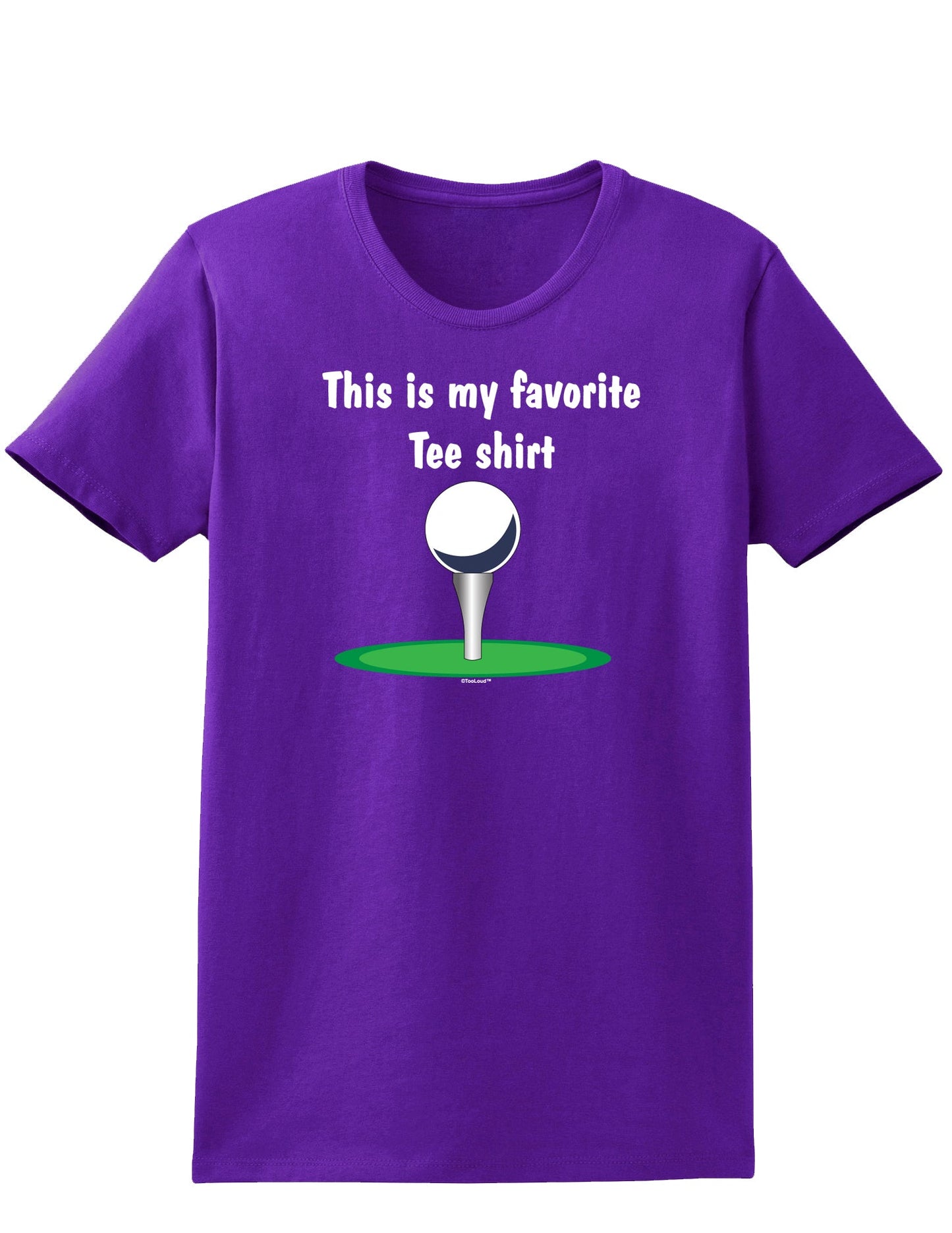 This is My Favorite Tee Shirt Womens Dark T-Shirt-TooLoud-Purple-X-Small-Davson Sales