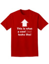 This is What a Cool Dad Looks Like Adult Dark T-Shirt-Mens T-Shirt-TooLoud-Red-Small-Davson Sales