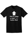 This is What a Cool Dad Looks Like Adult Dark T-Shirt-Mens T-Shirt-TooLoud-Black-Small-Davson Sales