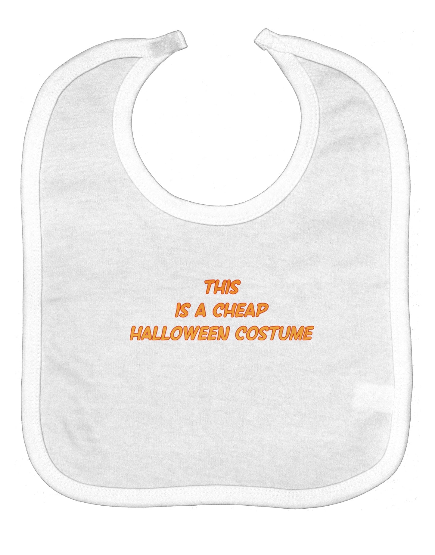 This is a Cheap Costume Baby Bib