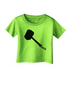 Thors Hammer Nordic Runes Lucky Odin Mjolnir Valhalla Infant T-Shirt by TooLoud-TooLoud-Lime-Green-06-Months-Davson Sales