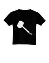 Thors Hammer Nordic Runes Lucky Odin Mjolnir Valhalla Toddler T-Shirt Dark by TooLoud-TooLoud-Black-2T-Davson Sales