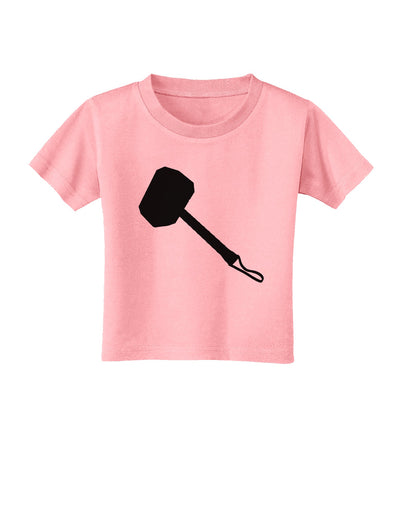 Thors Hammer Nordic Runes Lucky Odin Mjolnir Valhalla Toddler T-Shirt by TooLoud-TooLoud-Candy-Pink-2T-Davson Sales