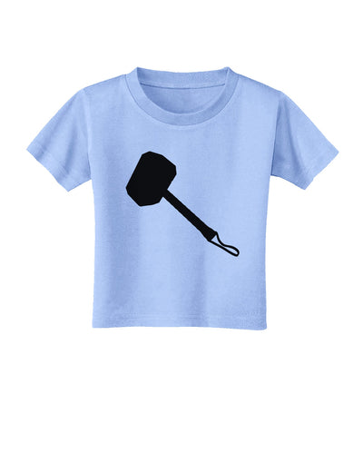 Thors Hammer Nordic Runes Lucky Odin Mjolnir Valhalla Toddler T-Shirt by TooLoud-TooLoud-Aquatic-Blue-2T-Davson Sales