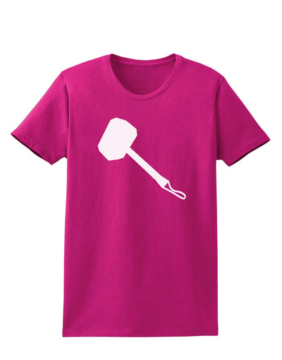 Thors Hammer Nordic Runes Lucky Odin Mjolnir Valhalla Womens Dark T-Shirt by TooLoud-TooLoud-Hot-Pink-Small-Davson Sales