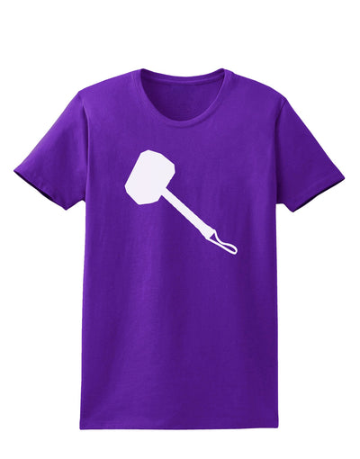 Thors Hammer Nordic Runes Lucky Odin Mjolnir Valhalla Womens Dark T-Shirt by TooLoud-TooLoud-Purple-X-Small-Davson Sales
