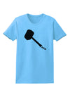 Thors Hammer Nordic Runes Lucky Odin Mjolnir Valhalla Womens T-Shirt by TooLoud-TooLoud-Aquatic-Blue-X-Small-Davson Sales