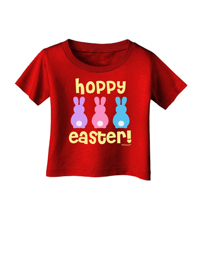 Three Easter Bunnies - Hoppy Easter Infant T-Shirt Dark by TooLoud-Infant T-Shirt-TooLoud-Red-06-Months-Davson Sales