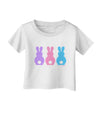 Three Easter Bunnies - Pastels Infant T-Shirt by TooLoud-Infant T-Shirt-TooLoud-White-06-Months-Davson Sales