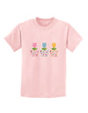 Three Easter Tulips Childrens T-Shirt by TooLoud-Childrens T-Shirt-TooLoud-PalePink-X-Small-Davson Sales