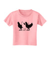 Three French Hens Toddler T-Shirt-Toddler T-Shirt-TooLoud-Candy-Pink-2T-Davson Sales