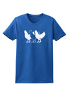 Three French Hens Womens Dark T-Shirt-TooLoud-Royal-Blue-X-Small-Davson Sales