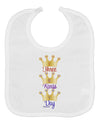 Three Kings Day - C M B Crowns Baby Bib by TooLoud