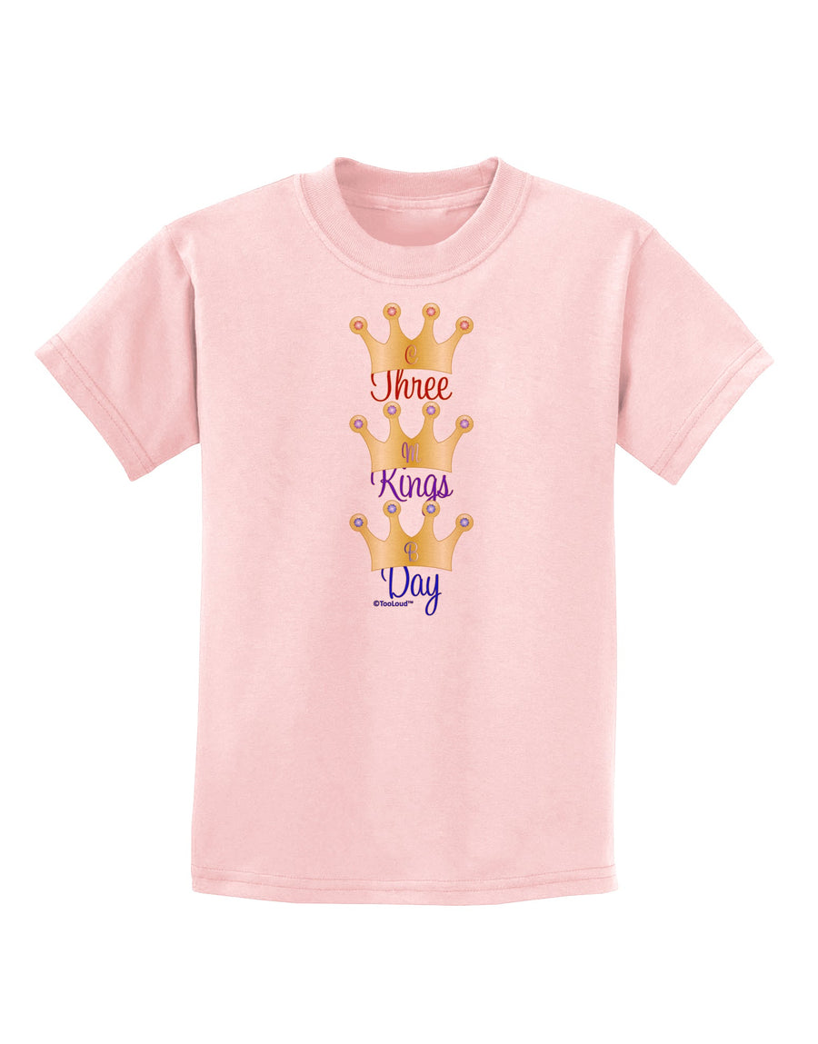 Three Kings Day - C M B Crowns Childrens T-Shirt by TooLoud-Childrens T-Shirt-TooLoud-White-X-Small-Davson Sales