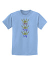 Three Kings Day - C M B Crowns Childrens T-Shirt by TooLoud-Childrens T-Shirt-TooLoud-Light-Blue-X-Small-Davson Sales