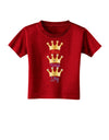 Three Kings Day - C M B Crowns Toddler T-Shirt Dark by TooLoud-Toddler T-Shirt-TooLoud-Red-2T-Davson Sales