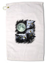 Three Owls and Moon Premium Cotton Golf Towel - 16&#x22; x 25-Golf Towel-TooLoud-16x25"-Davson Sales