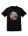 Three Wolves Howling at the Moon Adult Dark T-Shirt by TooLoud-Mens T-Shirt-TooLoud-Black-Small-Davson Sales