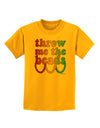 Throw Me The Beads - Mardi Gras Childrens T-Shirt by TooLoud-Childrens T-Shirt-TooLoud-Gold-X-Small-Davson Sales