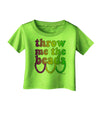 Throw Me The Beads - Mardi Gras Infant T-Shirt by TooLoud-Infant T-Shirt-TooLoud-Lime-Green-06-Months-Davson Sales