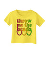 Throw Me The Beads - Mardi Gras Infant T-Shirt by TooLoud-Infant T-Shirt-TooLoud-Yellow-06-Months-Davson Sales