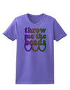 Throw Me The Beads - Mardi Gras Womens T-Shirt by TooLoud-Womens T-Shirt-TooLoud-Violet-X-Small-Davson Sales