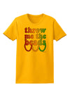 Throw Me The Beads - Mardi Gras Womens T-Shirt by TooLoud-Womens T-Shirt-TooLoud-Gold-X-Small-Davson Sales